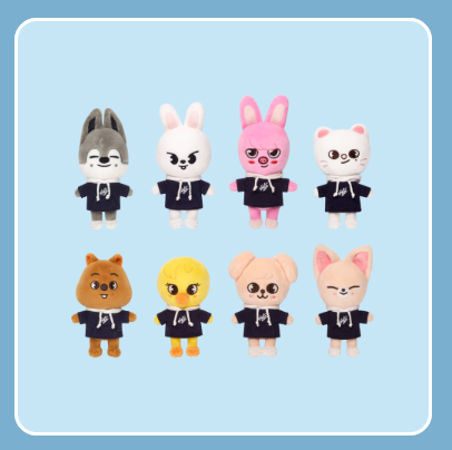 *OFFLINE* SKZOO PLUSH MINI Ver.-SKZOO Pop-Up in Seoul