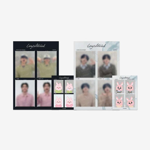 4 CUT PHOTO SET - Unpiltered