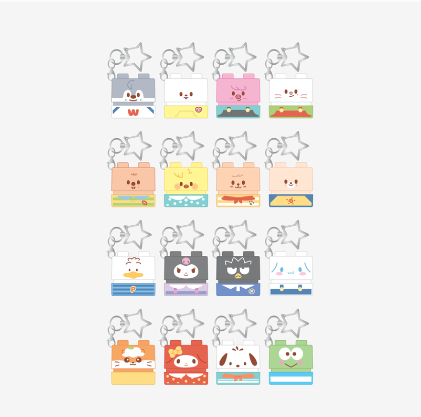 SECRET BLOCK STAMP - SKZOO X SANRIO CHARACTERS