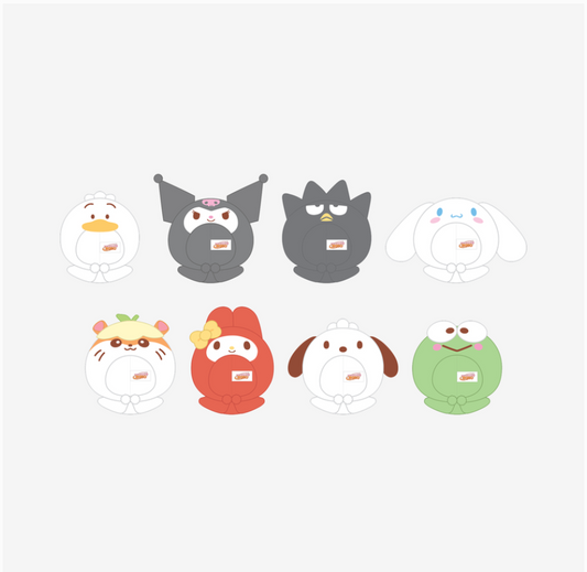 10CM SKZOO PLUSH OUTFIT (SANRIO CHARACTERS Ver.) - SKZOO X SANRIO CHARACTERS