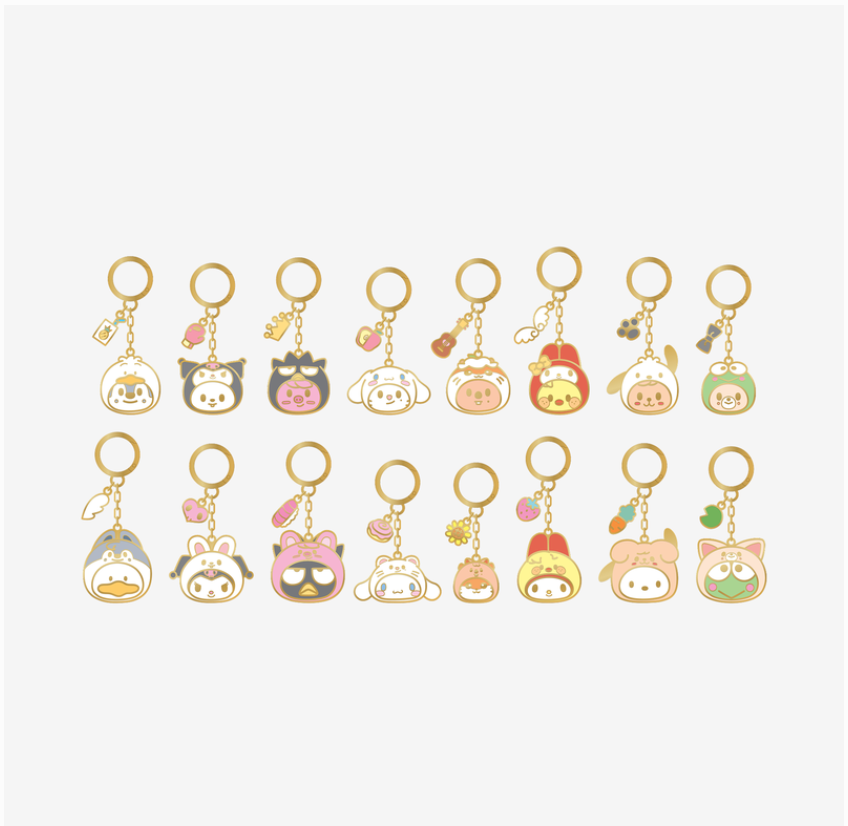 METAL KEYRING - SKZOO X SANRIO CHARACTERS