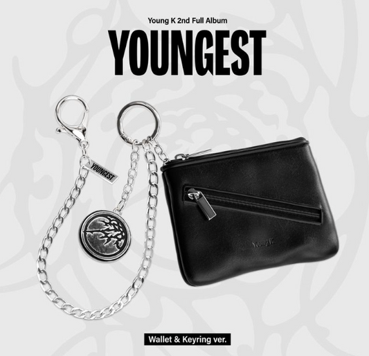 YOUNG K 2nd Full Album YOUNGEST (Wallet & Keyring ver.)