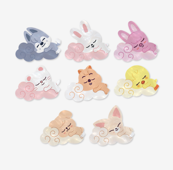SKZOO ACRYLIC HAIR CLIP - RUN IT
