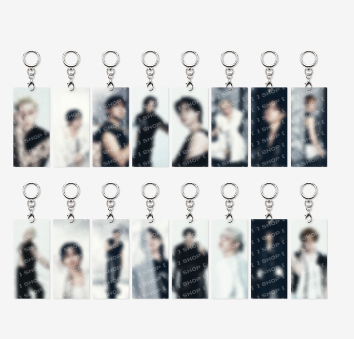 SECRET ACRYLIC KEYRING - RUN IT