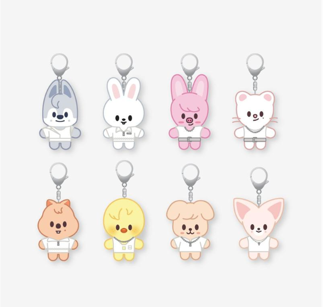SKZOO COSTUME PLUSH KEYRING - THIS & THAT