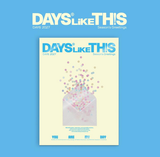 DAY6 2027 Season's Greetings [DAYS LIKE THIS]