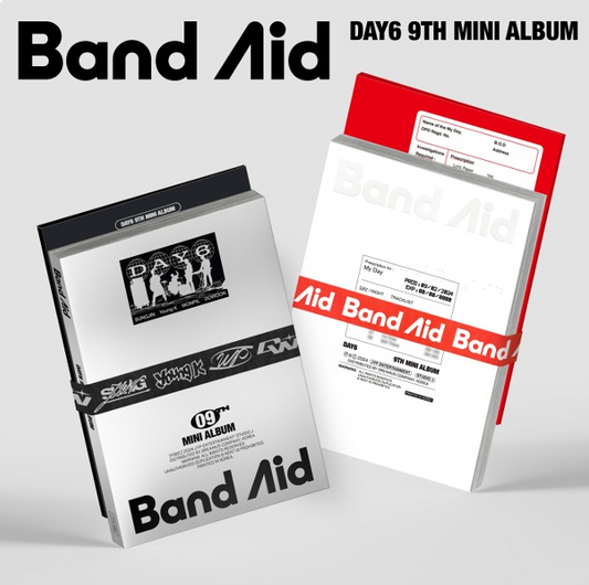 DAY6 9th Mini Album Band Aid (Rock Band ver., Band Aid ver.)