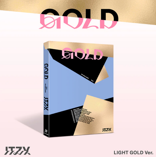 (Pre-order) ITZY GOLD Album (Signed version)