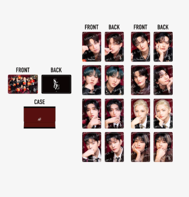 (Pre-order) Stray Kids XMAS POPUP 2024 Part 2 - PHOTO CARD SET（9PIECES）