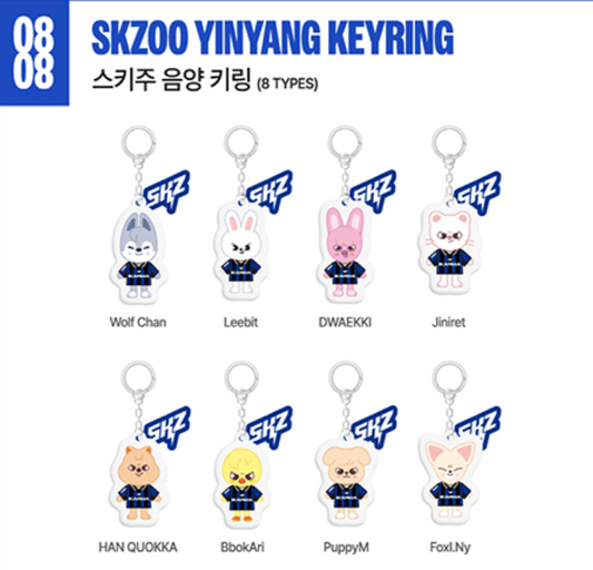 *OFFLINE* 2nd Week- Karma_SKZOO YINYANG Keyring