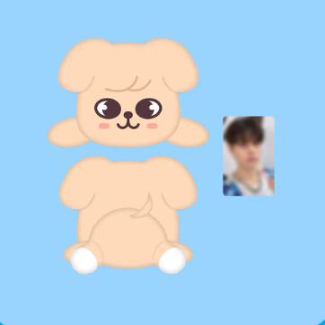 **OFFLINE** PuppyM PLUSH LYING Ver.  by Seungmin  - Stray Kids World Tour MD