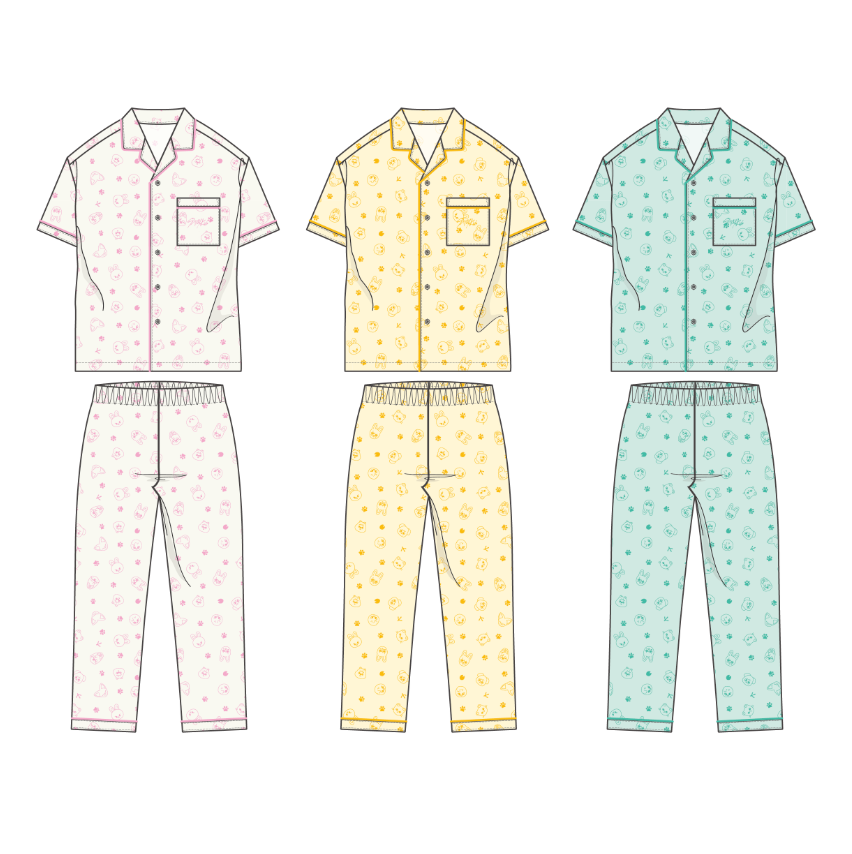 SKZOO Pajama - Stray Kids Japan FC Goods.