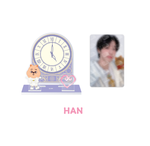 ACRYLIC STAND - SKZ 5'CLOCK ( Han / Bangchan)_in stock
