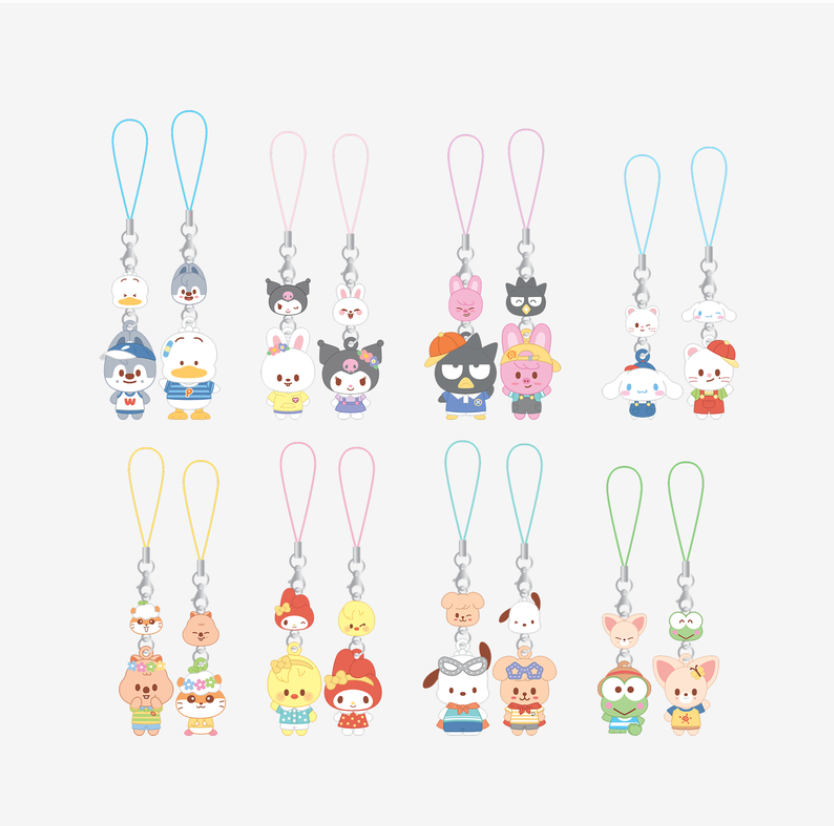 MINI FIGURE COUPLE KEYRING - SKZOO X SANRIO CHARACTERS