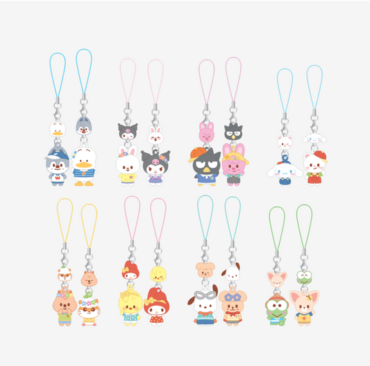 MINI FIGURE COUPLE KEYRING - SKZOO X SANRIO CHARACTERS