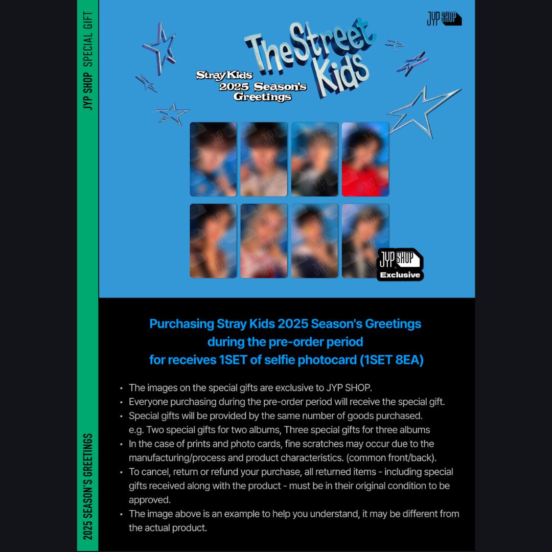 (Pre-order) Stray Kids 2025 Season’s Greetings [The Street Kids]