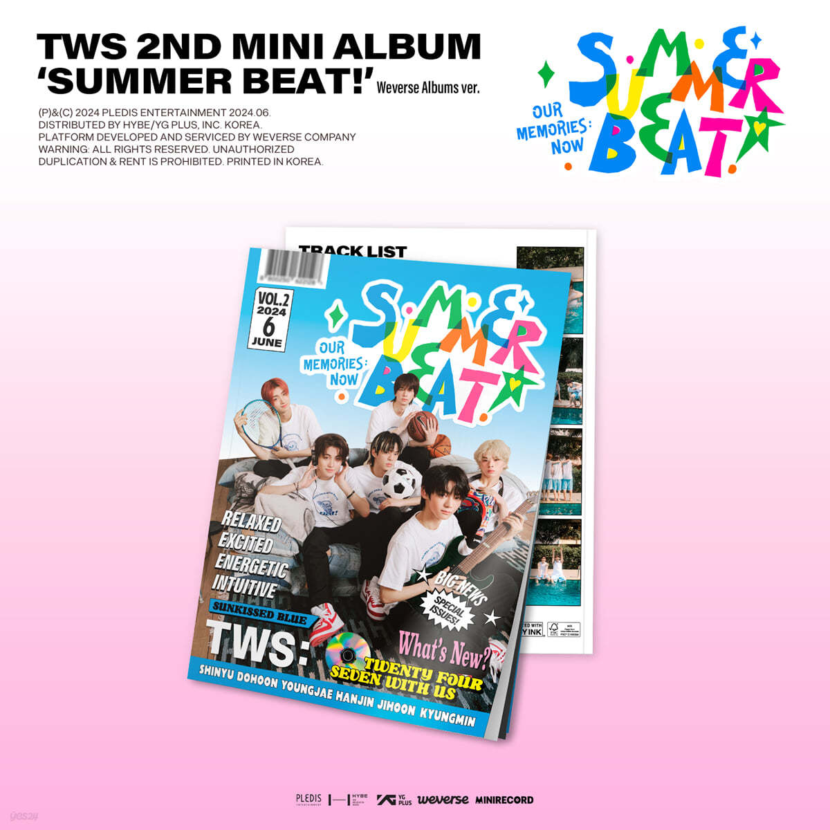 TWS [SUMMER BEAT!] [Weverse Albums ver.]