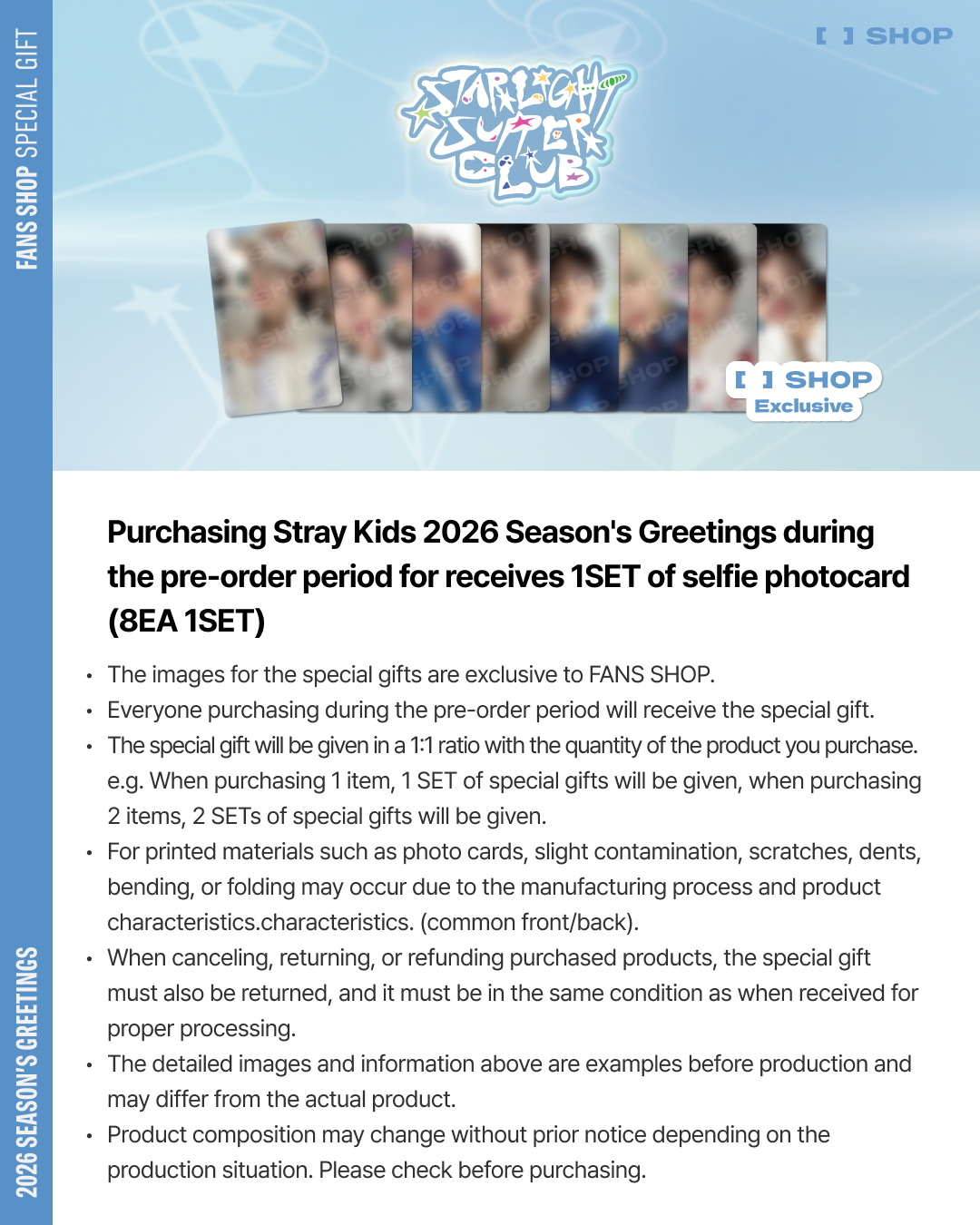 Stray Kids 2026 Season's Greetings [STARLIGHT SUPPER CLUB]
