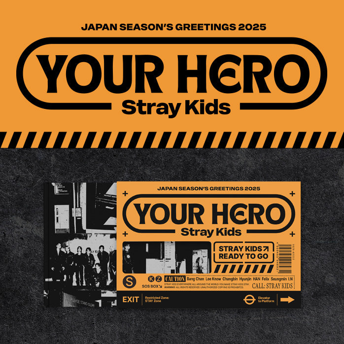 ( Pre-order) Stray Kids JAPAN SEASON’S GREETINGS 2025 “Your Hero”