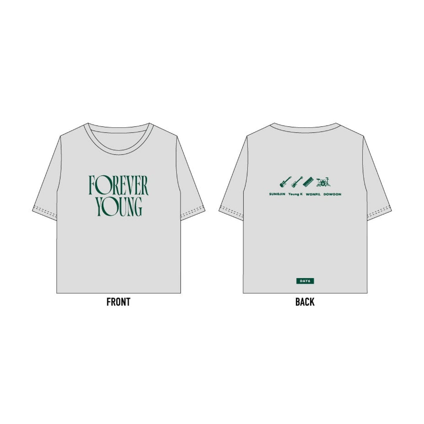 DAY6 < FOREVER YOUNG > in JAPAN - T-shirt