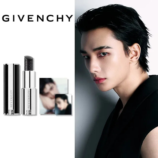 GIVENCHY - Le Rouge Interdit Baume + Hyunjin Photocard Card set R2