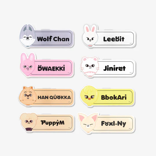 Stray Kids 5-STAR Dome Tour 2023 - RANDOM NAME BADGE