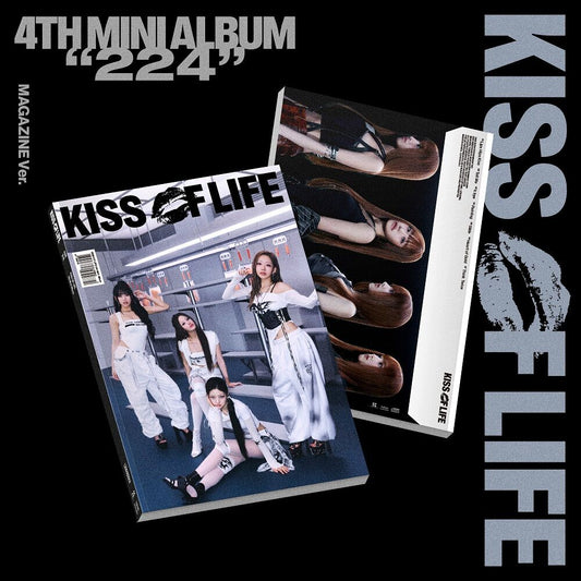 ( Pre-order) SIGNED CD - KISS OF LIFE - 4th Mini Album [224] (Magazine Ver.)