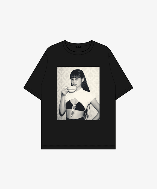 (Pre-order) [Mantra]  Oversized T-shirts (Black)