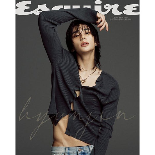 (Pre-order) ESQUIRE Korea Oct Issue x Hyunjin